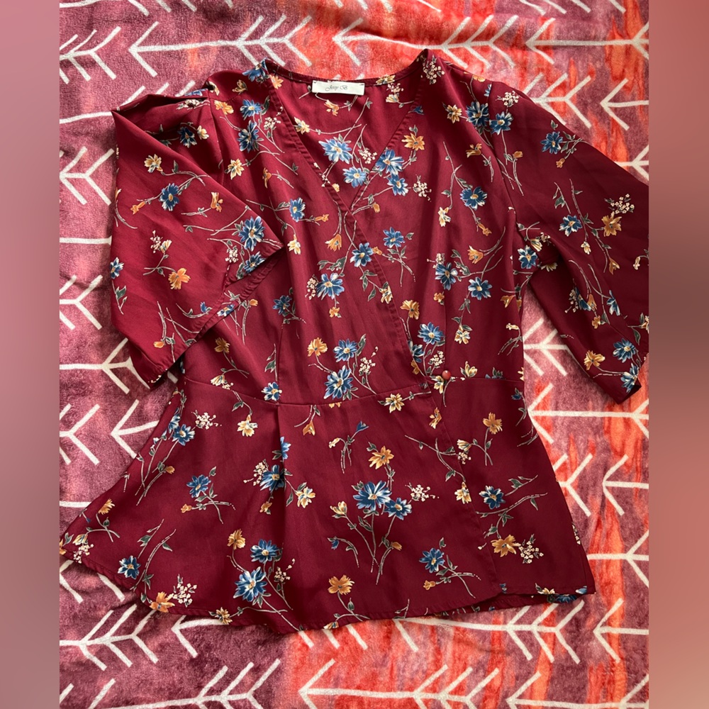 Kimono Floral Top